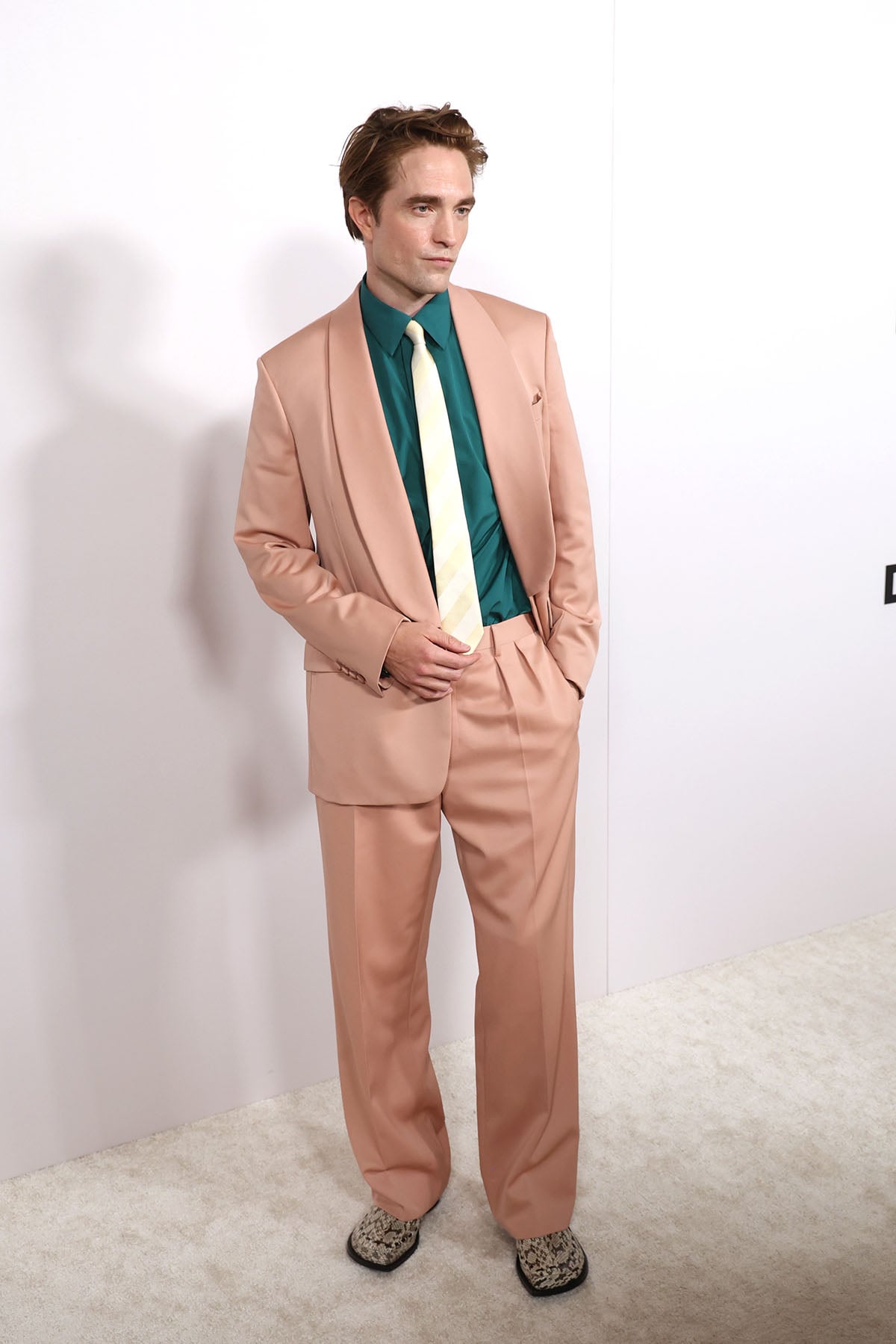 Robert Pattinson Wore Dior To ‘The Drama’ LA Premiere