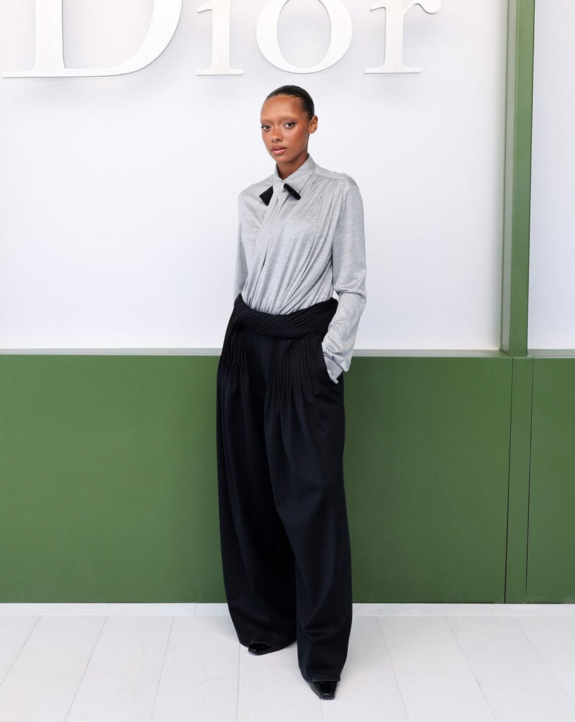 Sophie Wilde Dior ambassador debut, Sophie Wilde Dior Fall 2026 show, Sophie Wilde Dior front row, Sophie Wilde Paris Fashion Week Dior, Dior Sophie Wilde ambassador appearance