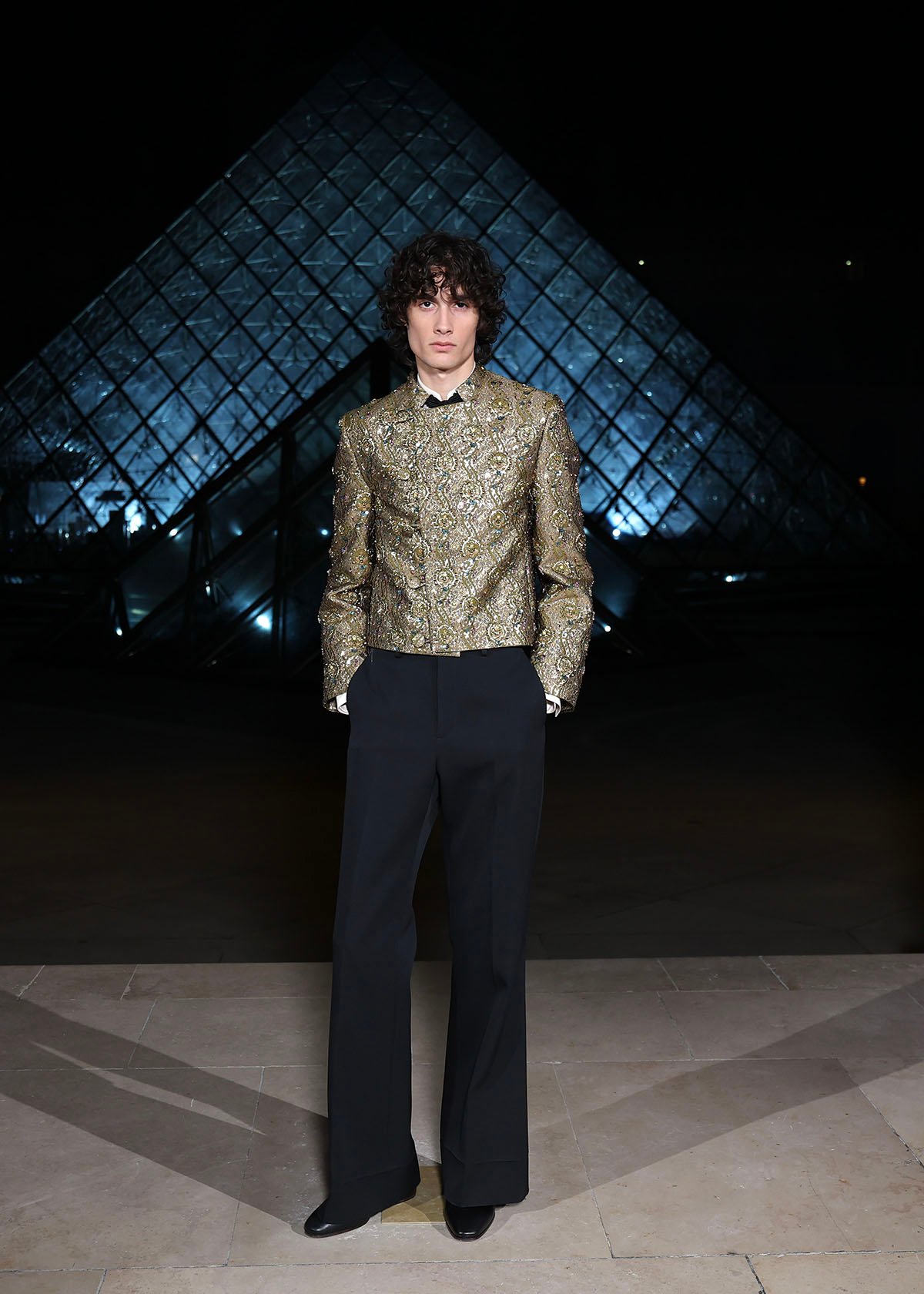 Celebrities in Valentino for Le Grand Dîner Du Louvre