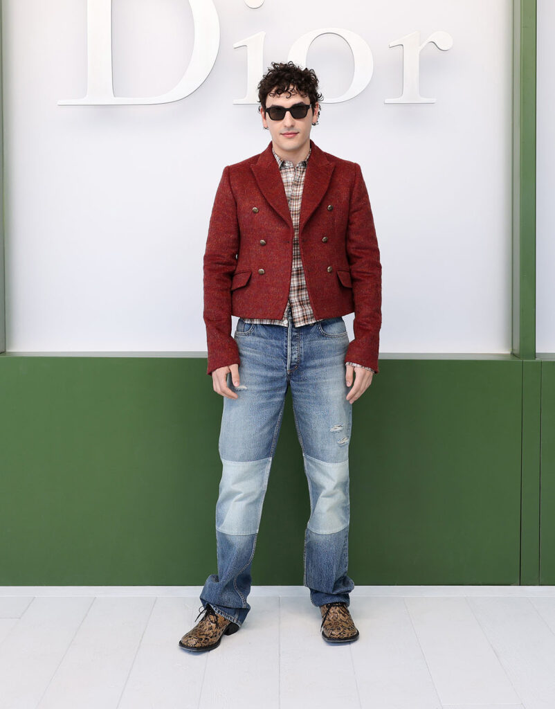Will Price Dior Fall 2026 show, Will Price Dior front row, Will Price Dior bar jacket look, Will Price Dior Paris Fashion Week, Dior Fall 2026 Will Price