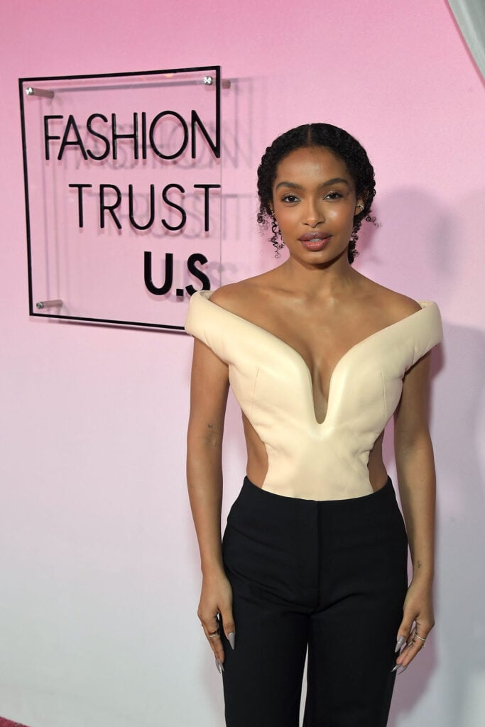 Yara Shahidi Wore Mugler To The Fashion Trust U.S. Awards 2026, Yara Shahidi Fashion Trust U.S. Awards, Yara Shahidi red carpet, Fashion Trust U.S. Awards red carpet, Mugler Fashion Trust U.S. Awards, Yara Shahidi Mugler, Mugler bodysuit red carpet, Fashion Trust U.S. Awards 2026 fashion