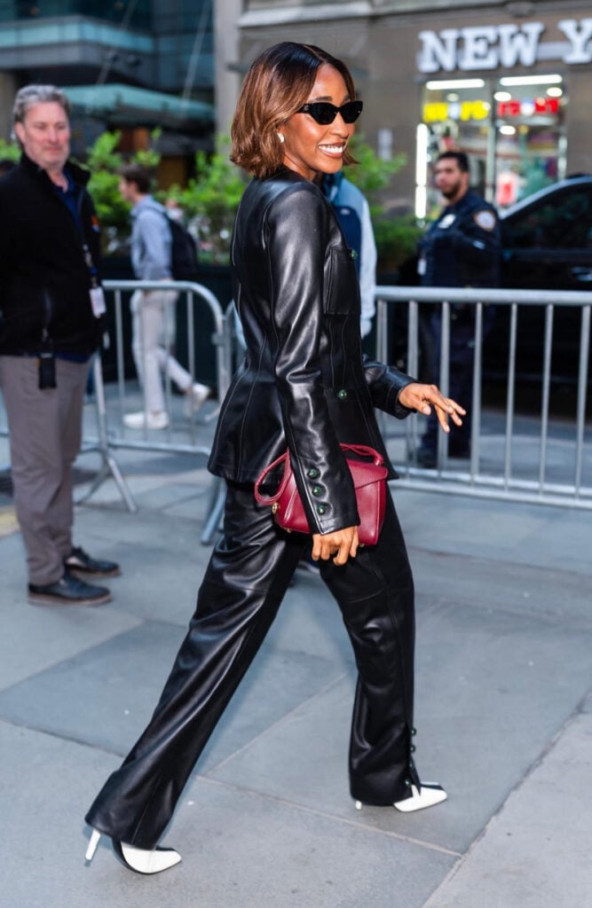 Ayo Edebiri Today Show New York, Ayo Edebiri Street Style New York, Ayo Edebiri Chanel Pre-Fall 2026, Chanel Pre-Fall 2026 Street Style, Ayo Edebiri Chanel New York