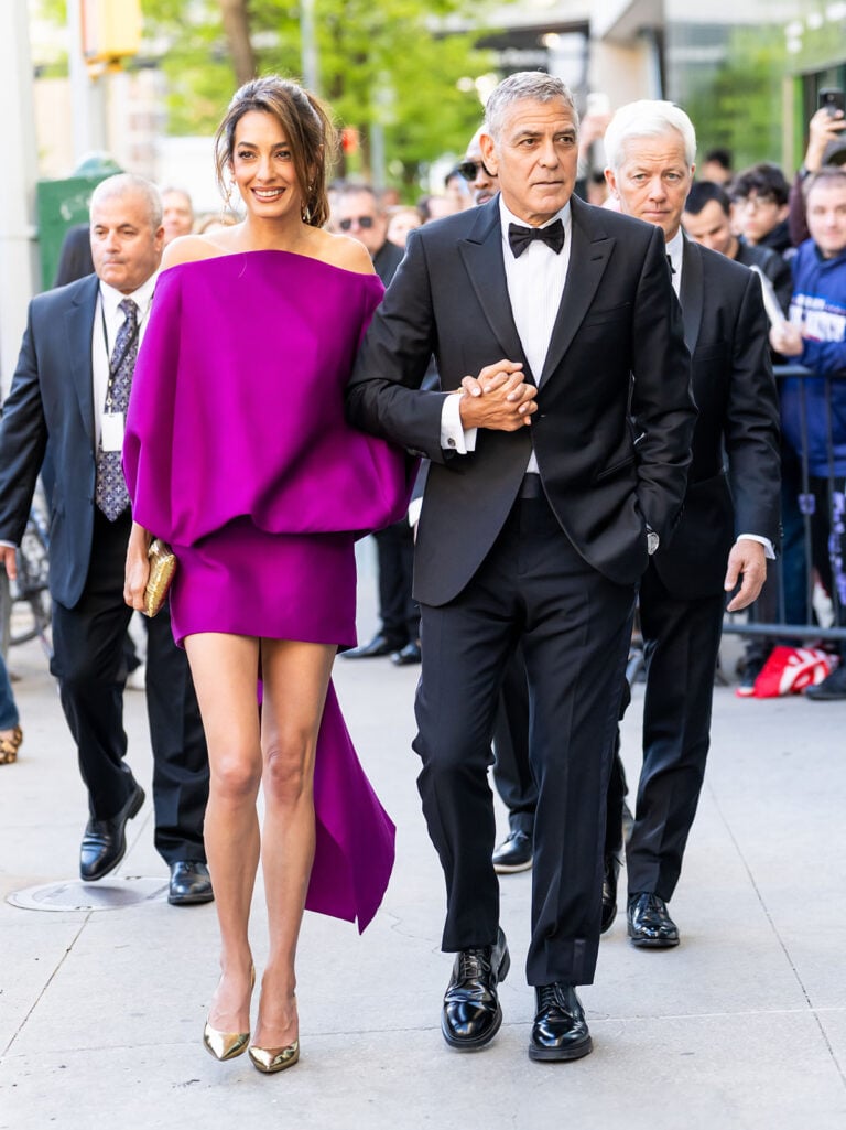 Amal Clooney Wore Balenciaga To The 2026 Chaplin Award Gala - Red ...