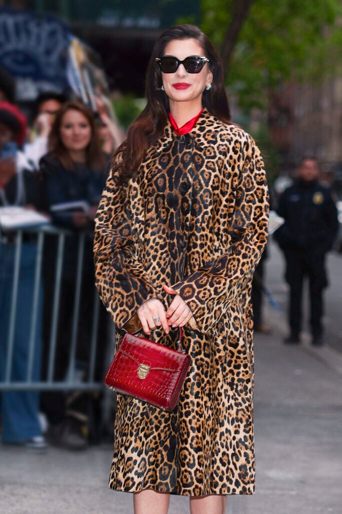 Anne Hathaway Wore Michael Kors Collection To ‘The Devil Wears Prada 2′ New York Screening