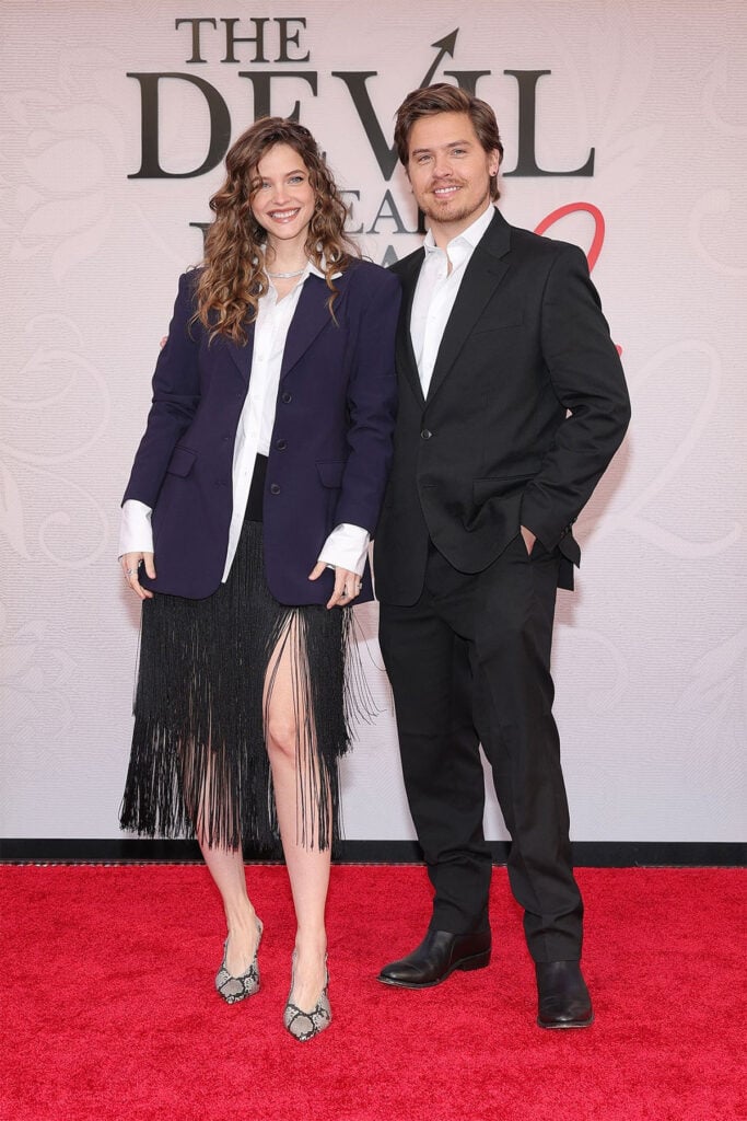 Barbara Palvin Dylan Sprouse The Devil Wears Prada 2 New York Premiere, The Devil Wears Prada 2 New York Premiere Red Carpet, Scoop Collection Walmart The Devil Wears Prada 2 Premiere