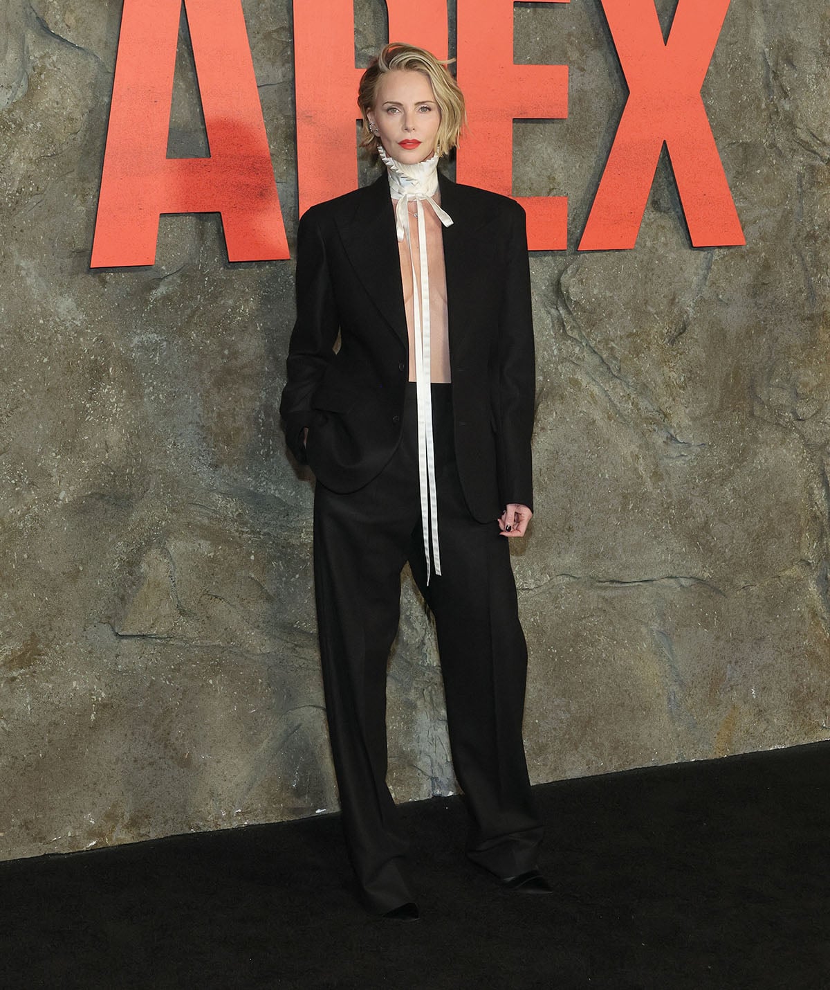 Charlize Theron Wore Dior To The ‘Apex’ New York Premiere