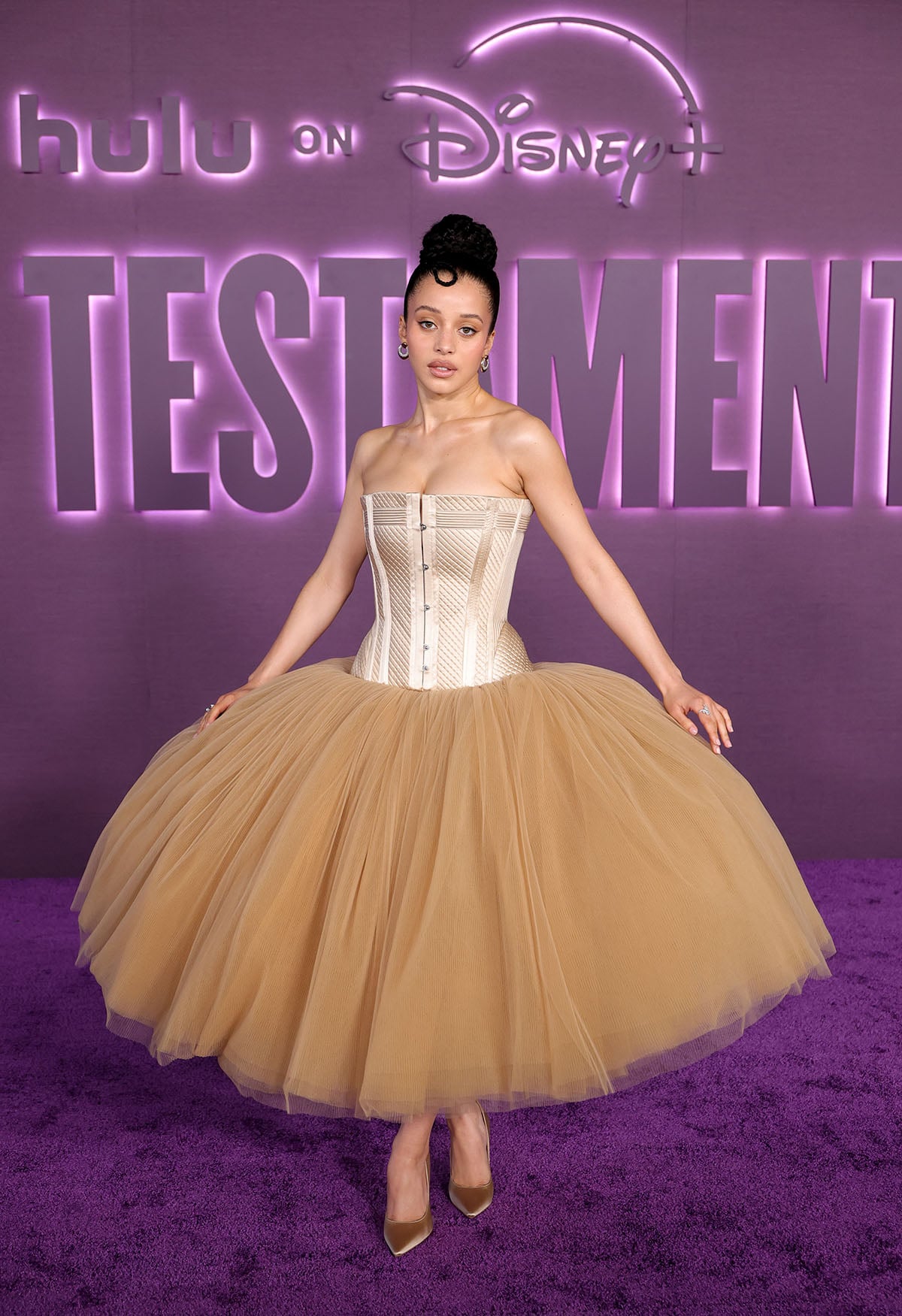 Chase Infiniti Wore Louis Vuitton To ‘The Testaments’ LA Premiere