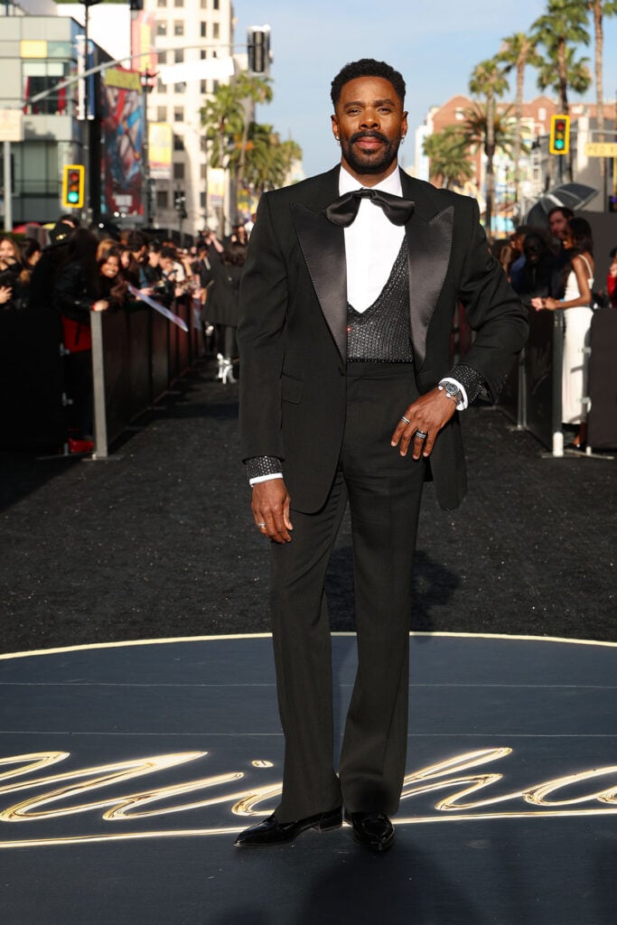 Colman Domingo Michael LA Premiere, Colman Domingo red carpet, Michael LA premiere fashion, Michael red carpet, Valentino Colman Domingo, Alessandro Michele Valentino Michael premiere, Colman Domingo Valentino tuxedo