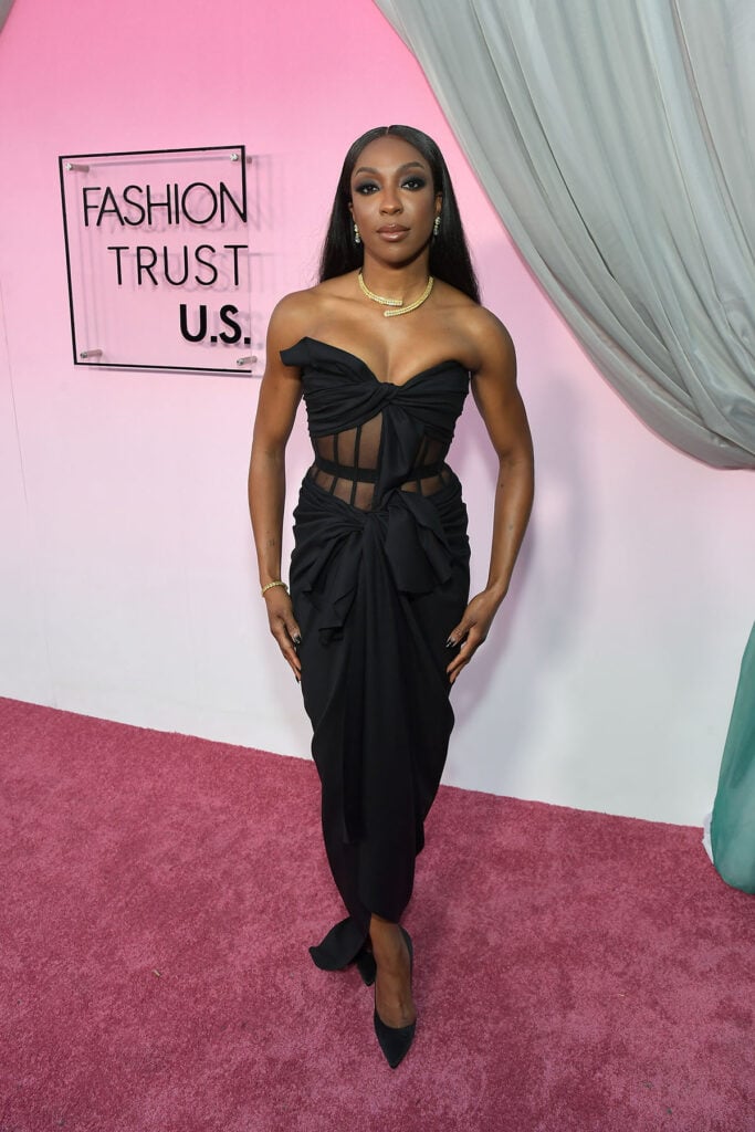Ego Nwodim attends the Fashion Trust U.S 2026 Awards