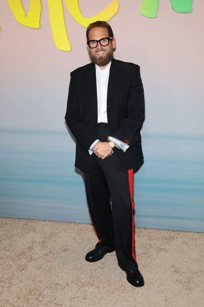 Jonah Hill attends the world premiere of Apple's "Outcome" 

Loewe