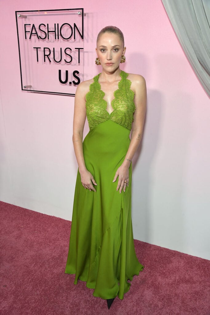 Maika Monroe attends the Fashion Trust U.S 2026 Awards