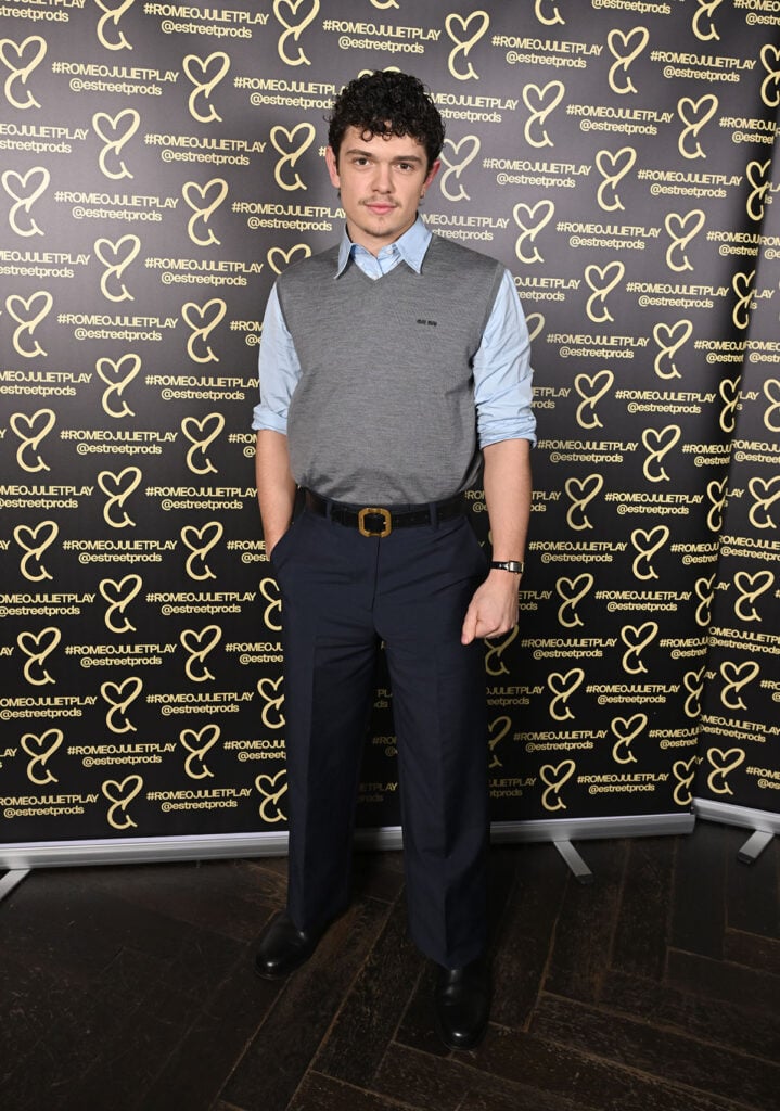 Noah Jupe attends the "Romeo & Juliet" West End Opening Night Party , Donald Glover Celine Japan Premiere, Dan Levy Celine Jimmy Fallon, Noah Jupe Miu Miu Romeo and Juliet London, Robert Pattinson Dior Paris Press Day, menswear red carpet Donald Glover Dan Levy Noah Jupe Robert Pattinson, celebrity menswear 2026