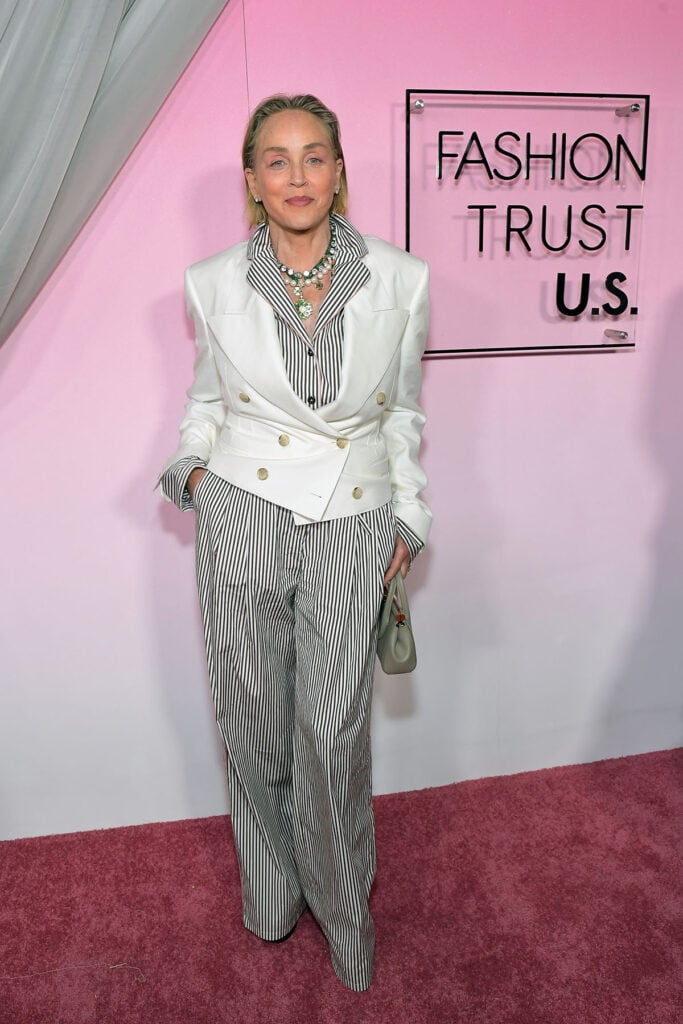 Sharon Stone attends the Fashion Trust U.S 2026 Awards