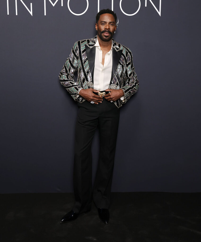 Colman Domingo wore Valentino to Kering’s Women In Motion dinner during the Cannes Film Festival.