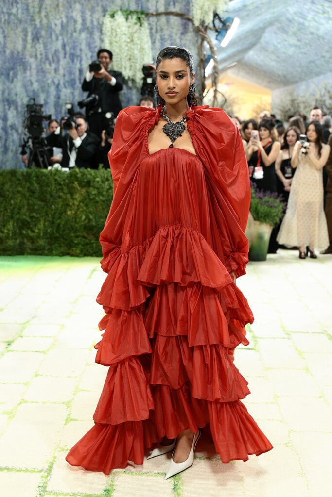 Celebrities in Saint Laurent at the 2026 Met Gala