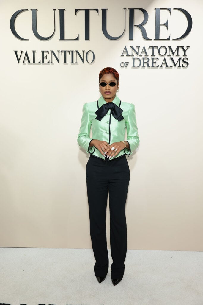 Keke Palmer attends as CULTURED Magazine, Valentino, And Valentino Beauty Celebrate The Third Annual CULT100 