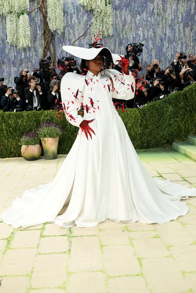 Celebrities in Robert Wun Couture at the 2026 Met Gala