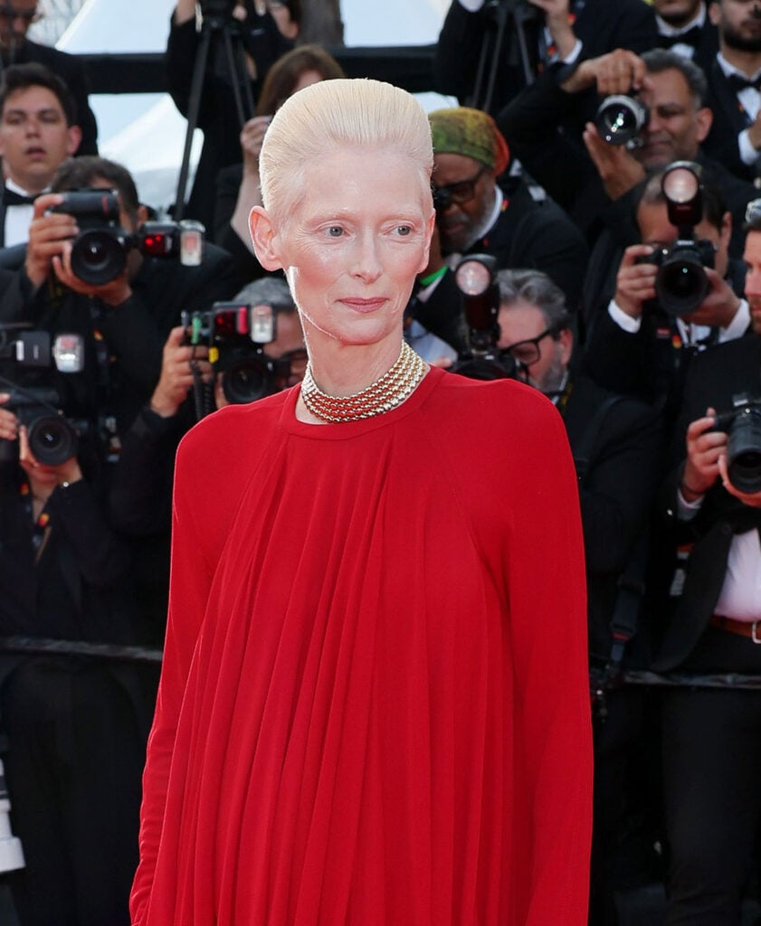 Tilda Swinton Wore Chanel To The Cannes Film Festival Closing Ceremony