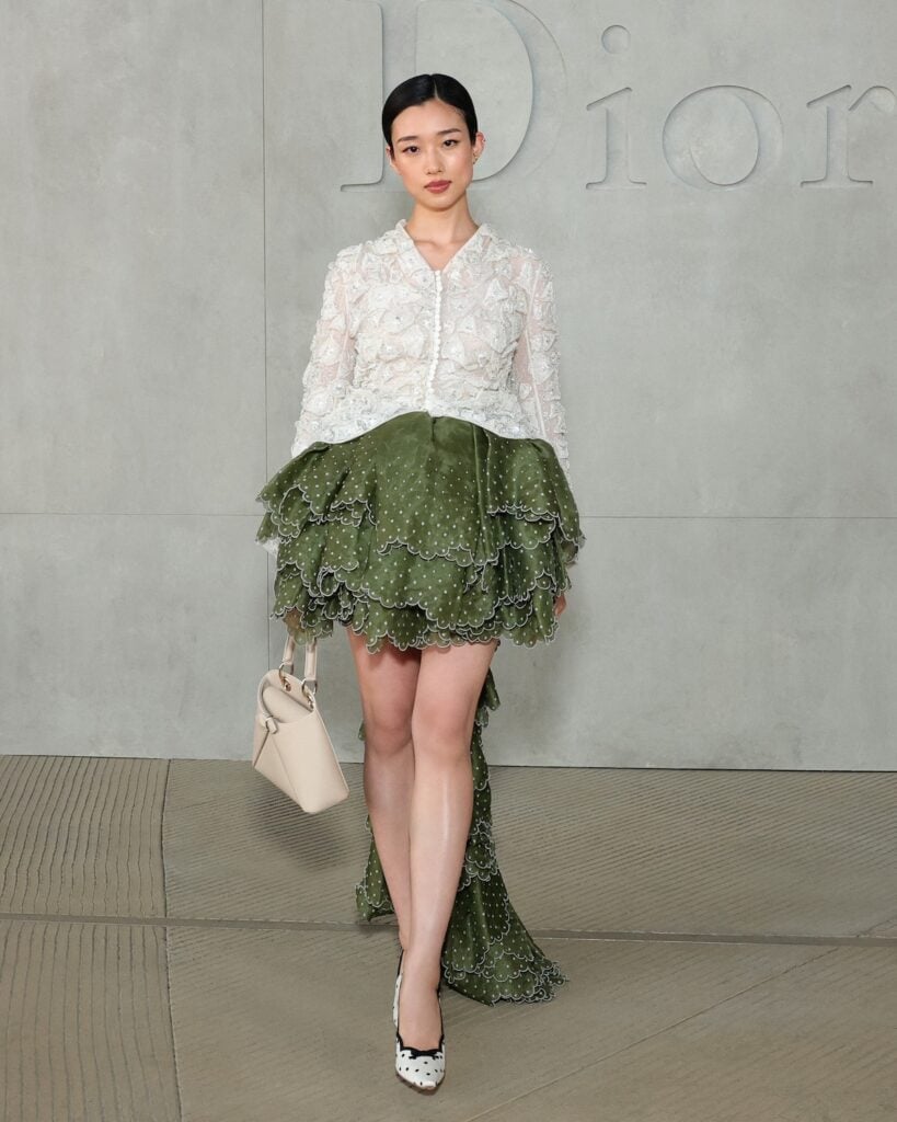 Yuumi Kawai attends the Dior Cruise 2027 at Los Angeles County Museum of Art