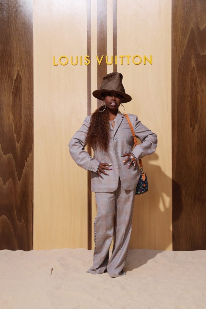 Missy Elliott attends the Louis Vuitton Menswear Spring/Summer 2027 show