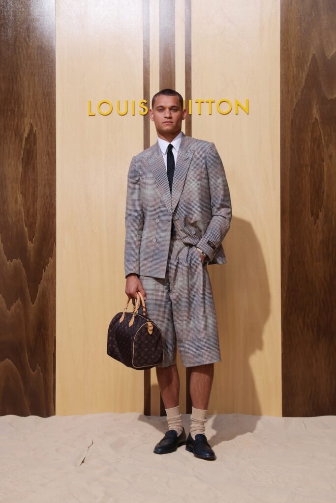 Tyriq Withers attends the Louis Vuitton Menswear Spring/Summer 2027 show 