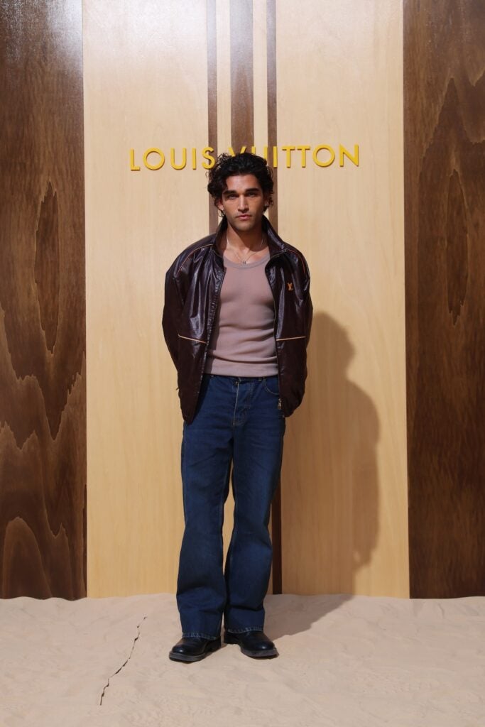 Josh Heuston attends the Louis Vuitton Menswear Spring/Summer 2027 show