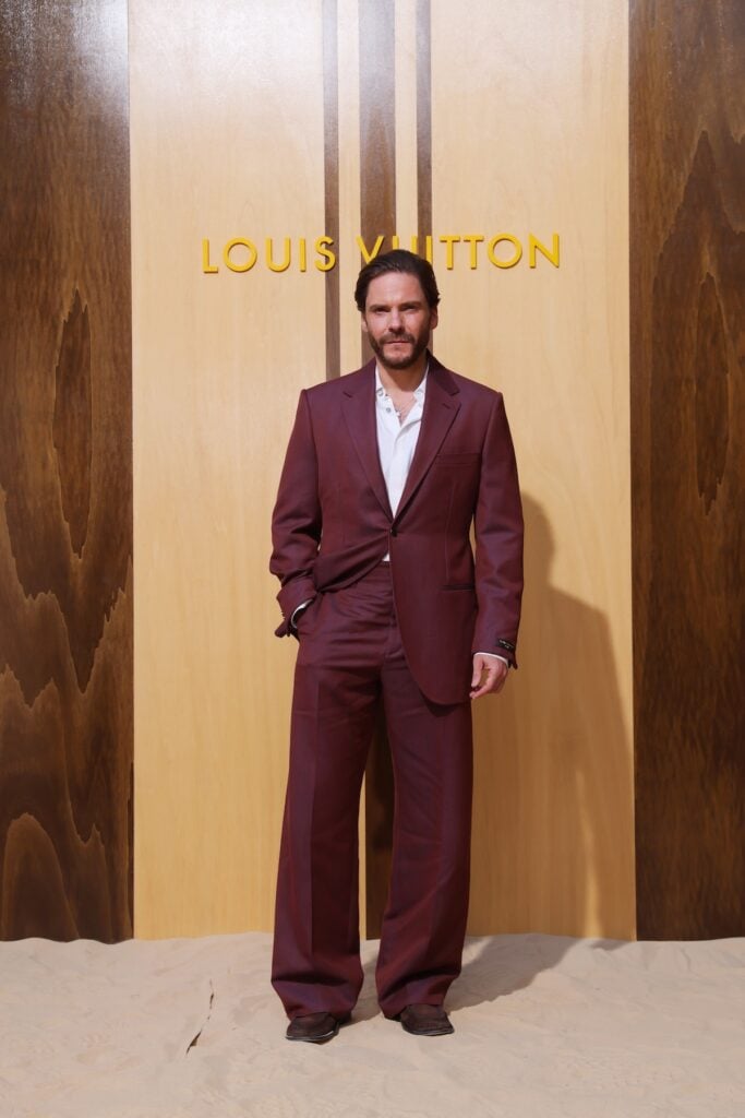 Daniel Brühl attends the Louis Vuitton Menswear Spring/Summer 2027 show 