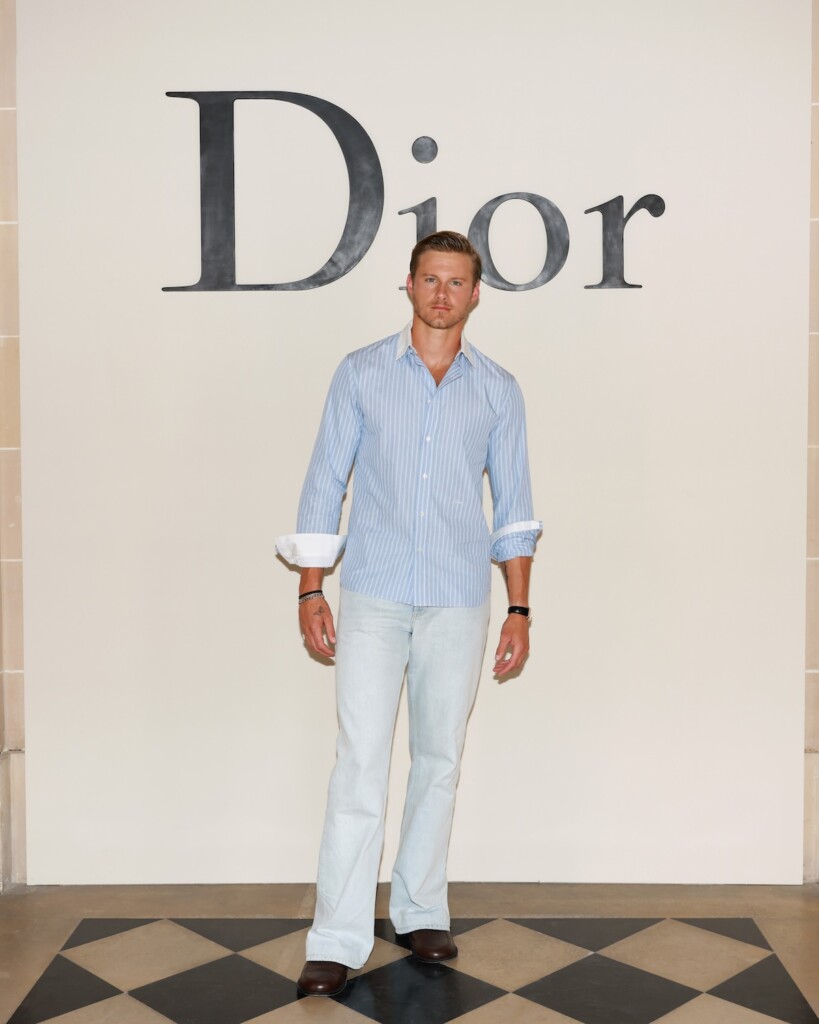 Alexander Ludwig attends the Dior Homme Menswear Spring/Summer 2027 show