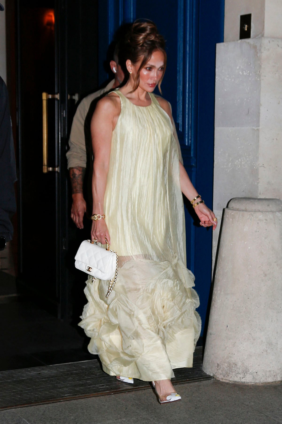 Jennifer Lopez Wore Aje Out In Paris