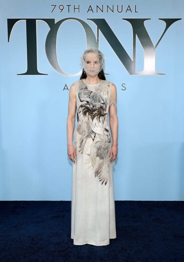 Jordan Roth wears Maison Margiela Artisanal at the 2026 Tony Awards in New York City.