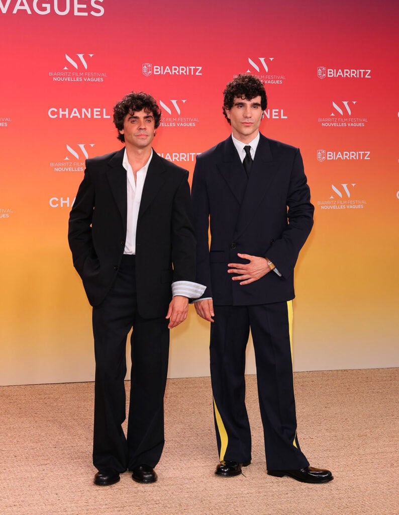 Javier Ambrossi and Javier Calvo attend "La Bolla Negra" during Day Three Of the 4th "Nouvelles Vagues" International Biarritz Film Festival 