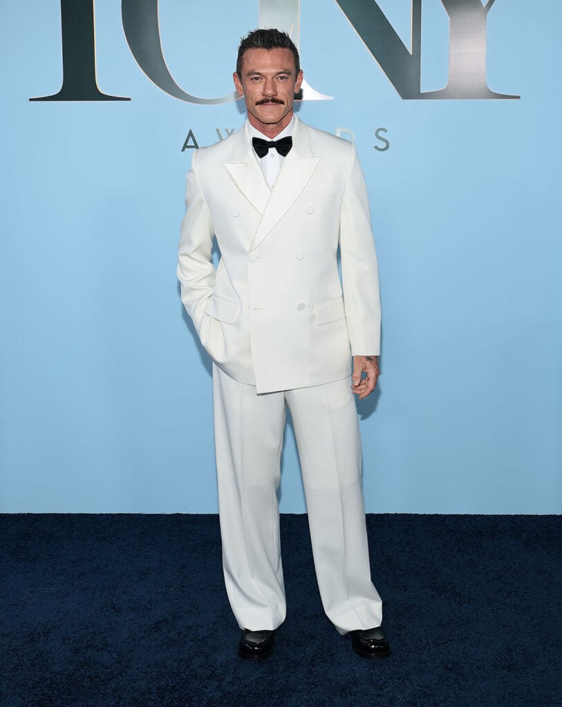 Luke Evans attends The 79th Annual Tony Awards