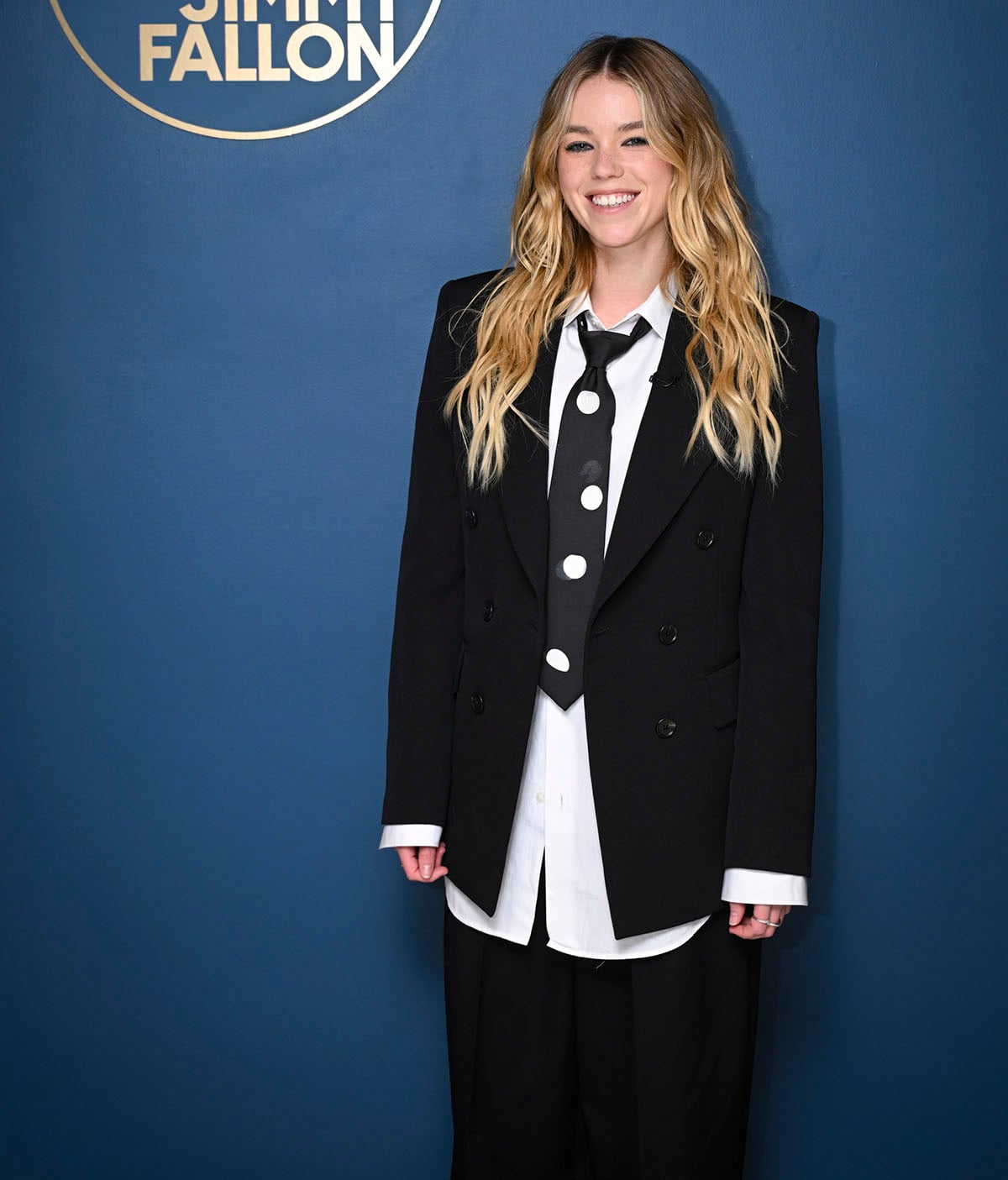 Milly Alcock Wore Paul Smith On The Tonight Show Starring Jimmy Fallon