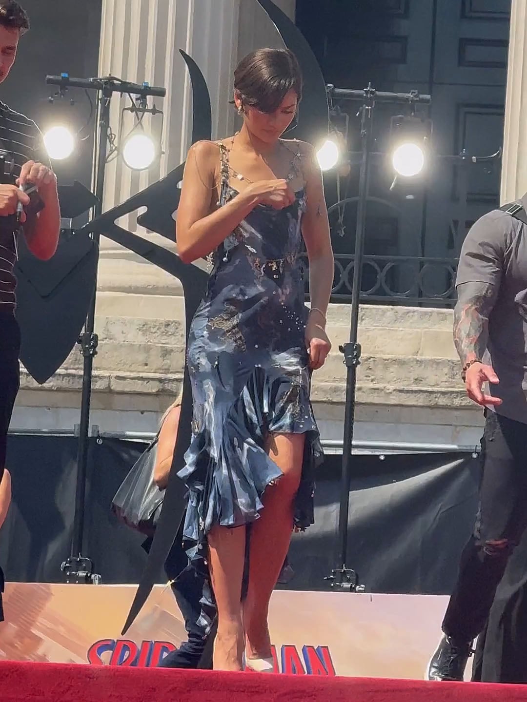 Zendaya Wore John Galliano To The 'Spider-Man: Brand New Day