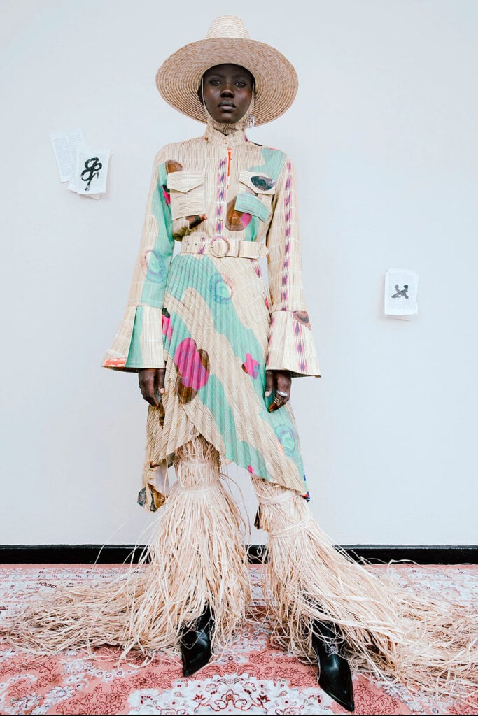 Thebe Magugu Fall 2021