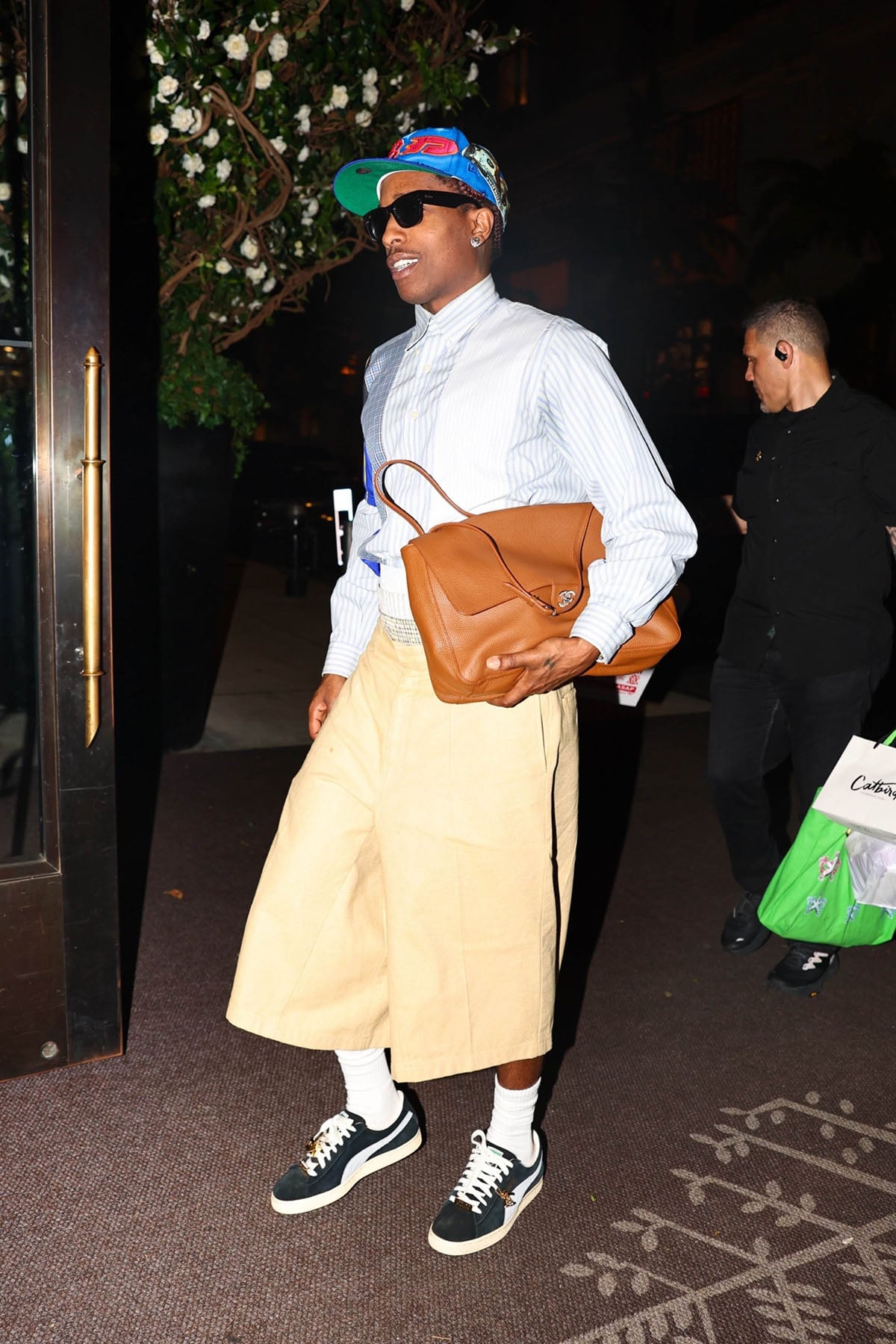 A$AP Rocky Wore AWGE To The Puma x A$AP Rocky Pop-Up