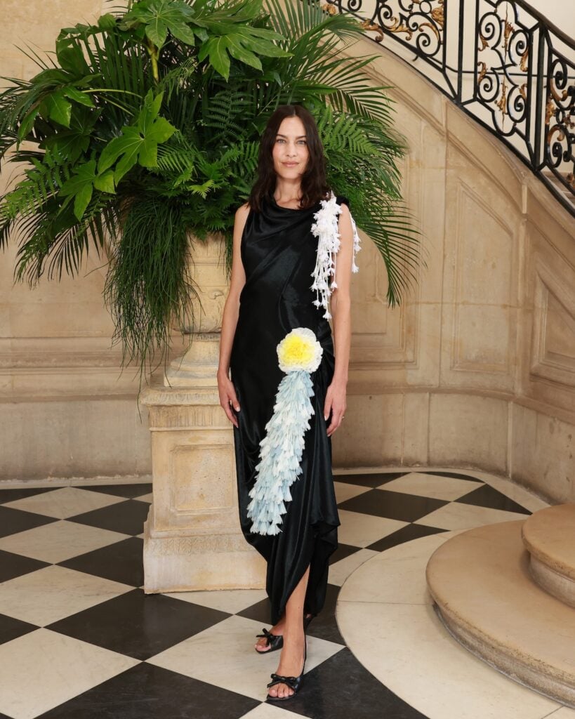 Alexa Chung attends the Christian Dior Haute Couture Fall/Winter 2026/2027 show