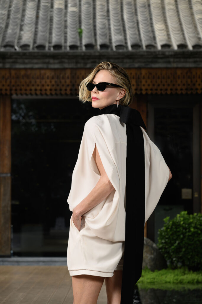 Charlize Theron attends Universal Pictures THE ODYSSEY Beijing Photocall