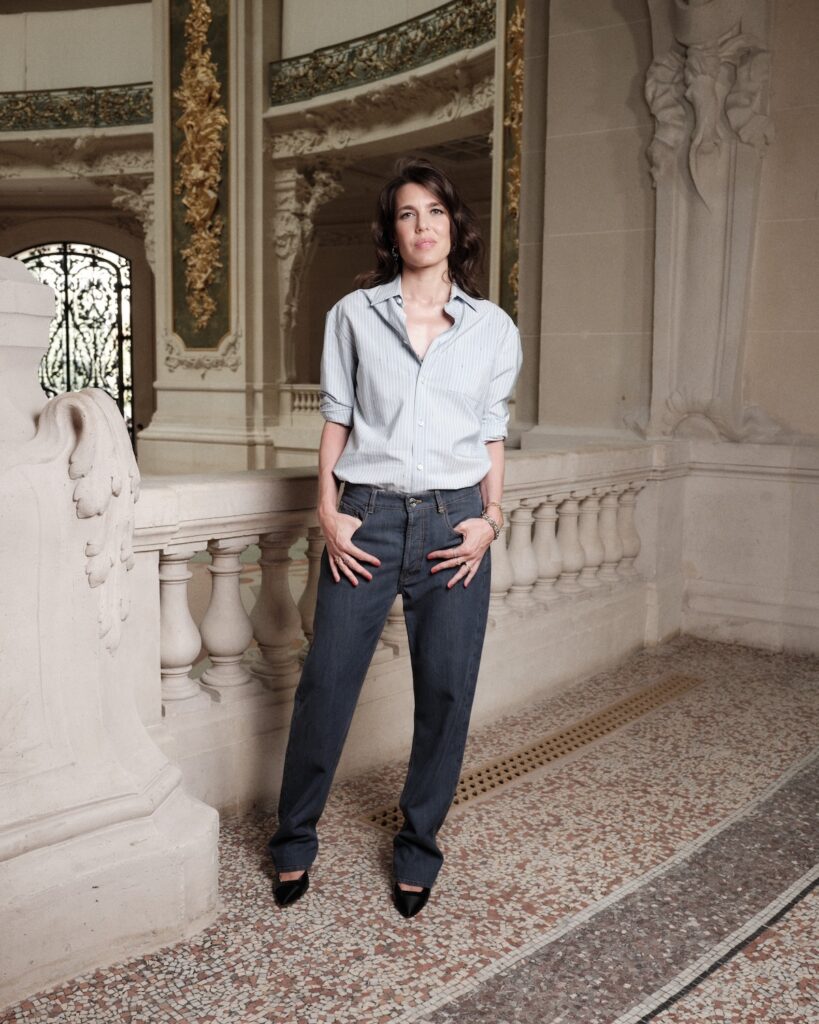 Charlotte Casiraghi attends the Chanel Haute Couture Fall/Winter 2026/2027 show