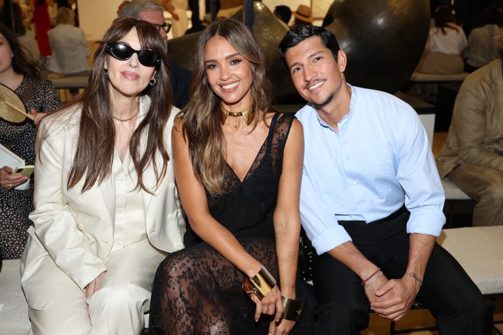 Monica Bellucci, Jessica Alba and Danny Ramirez attend Fendi Couture Fall/Winter 2026-2027 Show