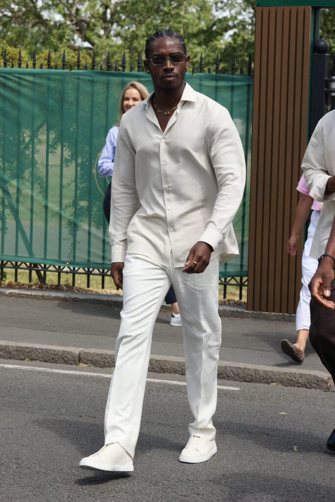 Damson Idris during The Championships, Wimbledon 