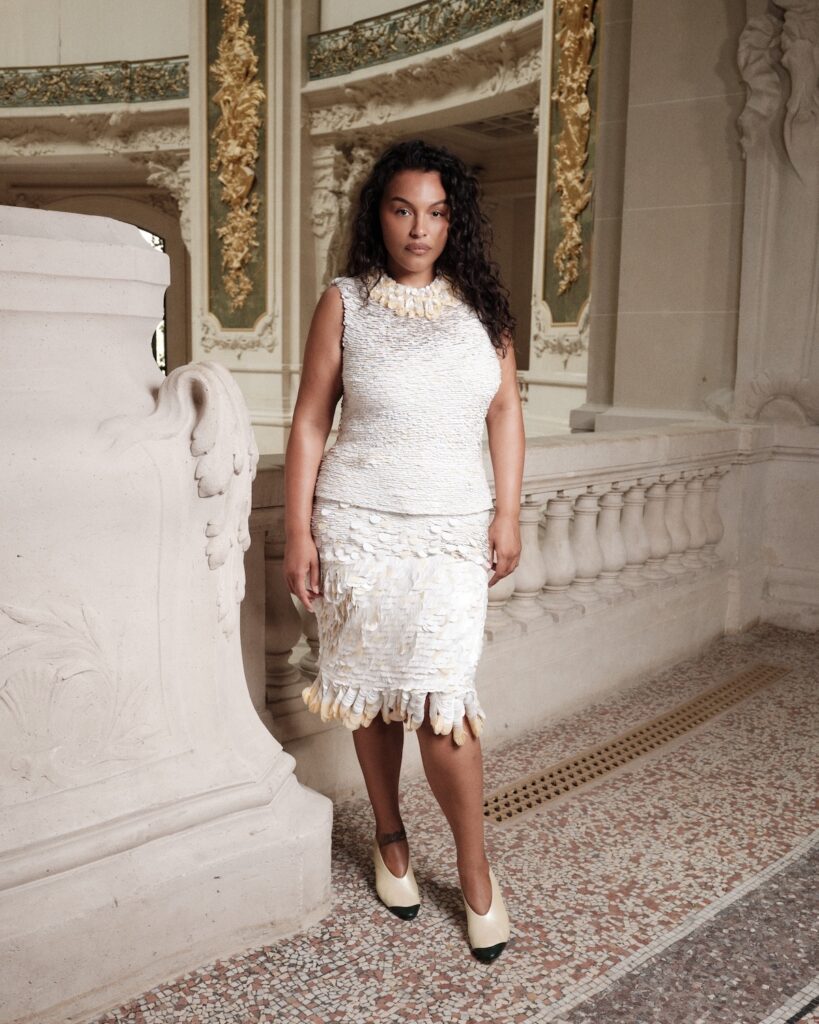 Paloma Elsesser attends the Chanel Haute Couture Fall/Winter 2026/2027 show 