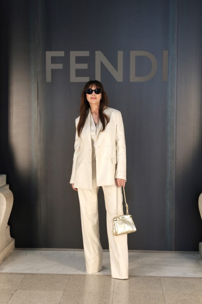 Monica Bellucci attends the Fendi Couture Fall/Winter 2026-2027 Show