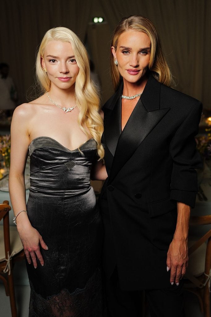 Anya Taylor-Joy, Rosie Huntington-Whiteley Tiffany & Co.’s Jean Schlumberger dinner in Paris.