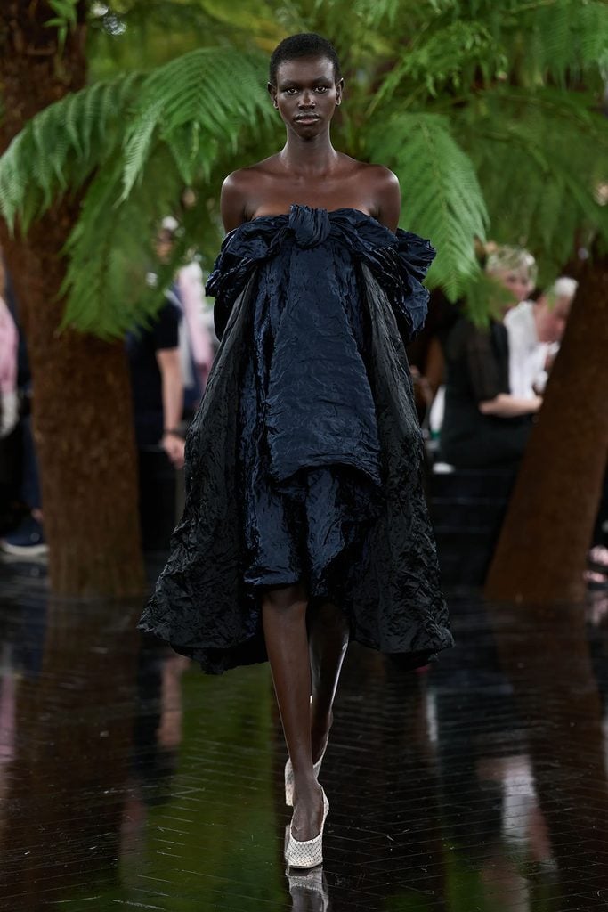 Dior Fall 2026 Haute Couture off-the-shoulder dress later worn by Sophie Wilde at the Digger premiere