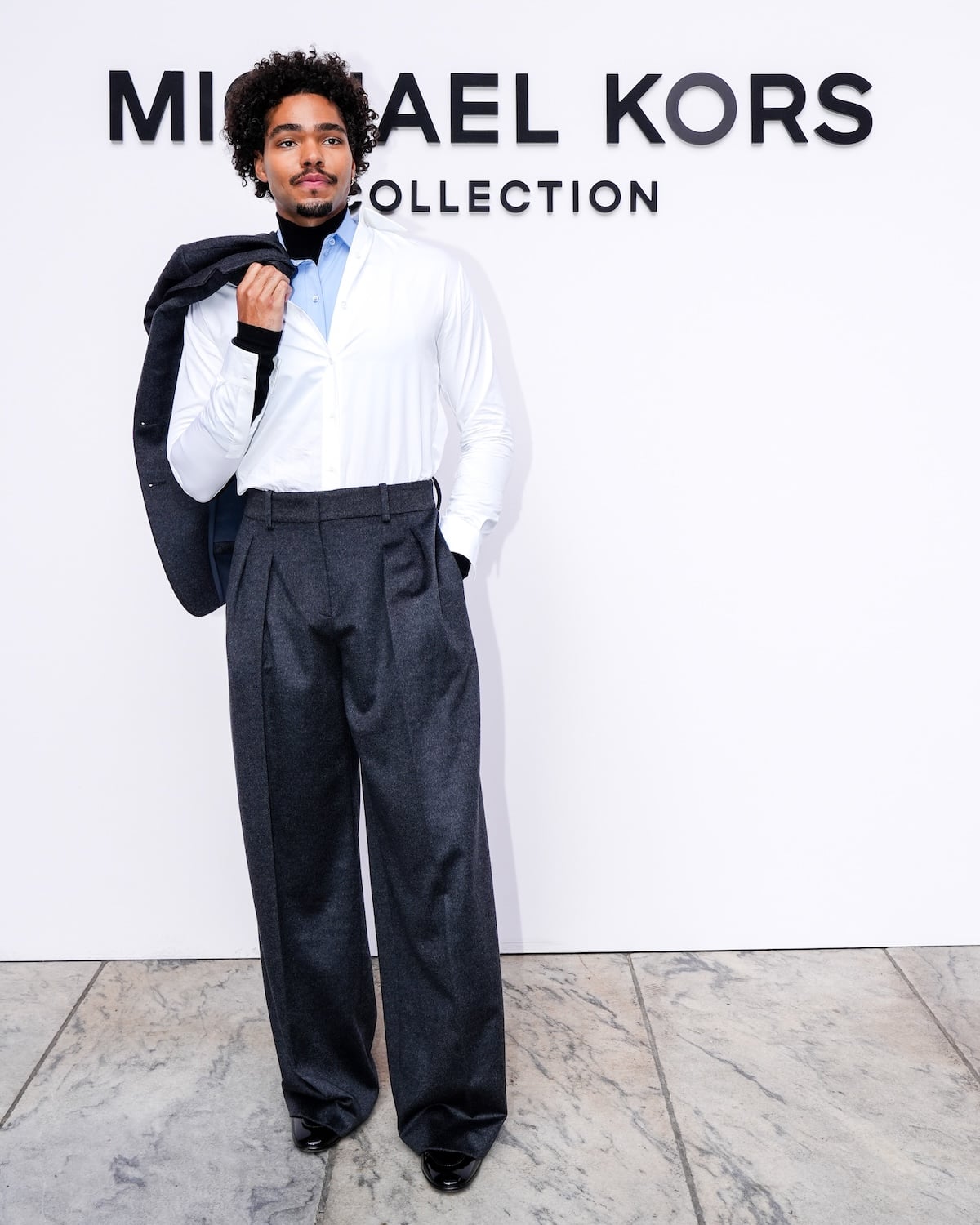 Nicholas Duvernay in Michael Kors Spring 2027