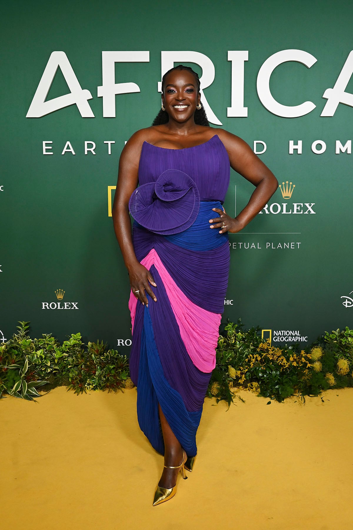 Wunmi Mosaku Returns to the Red Carpet in a Celebration of Colour