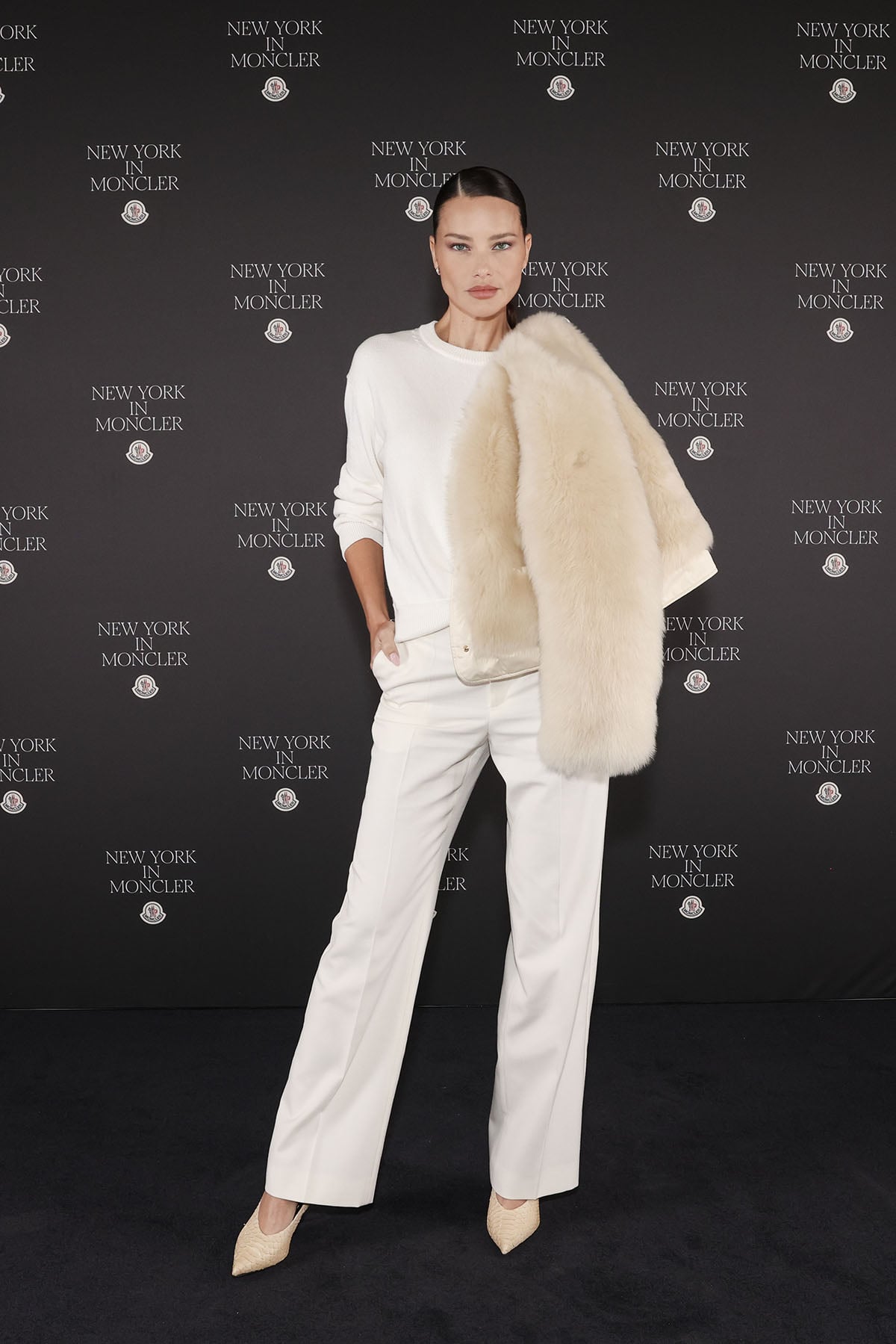 Adriana Lima Moncler Celebrates Largest-Ever Global Flagship on Fifth Avenue