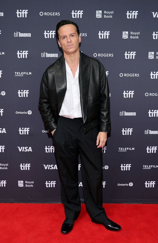 Andrew Scott in Giuliva Heritage at the Elsinore premiere during TIFF