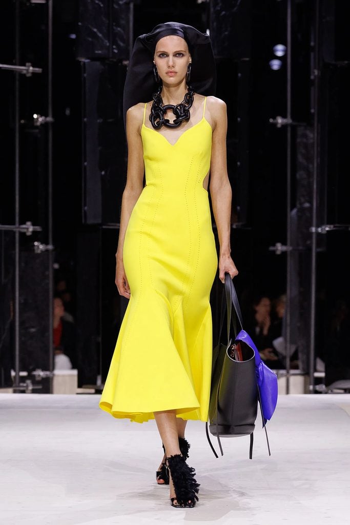 Givenchy Fall 2026 runway look worn by Amanda Seyfried at TIFF